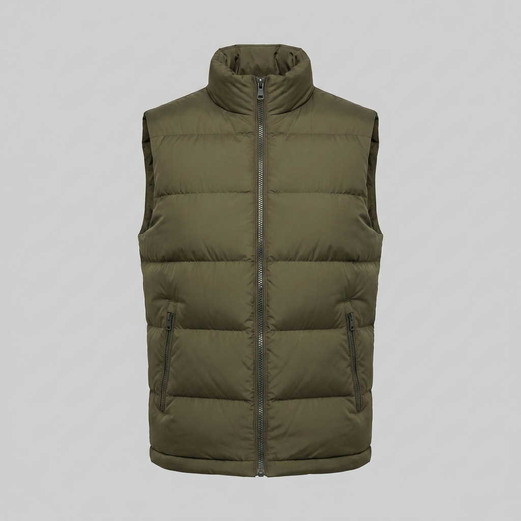 Men's Quilted Padded Gilet