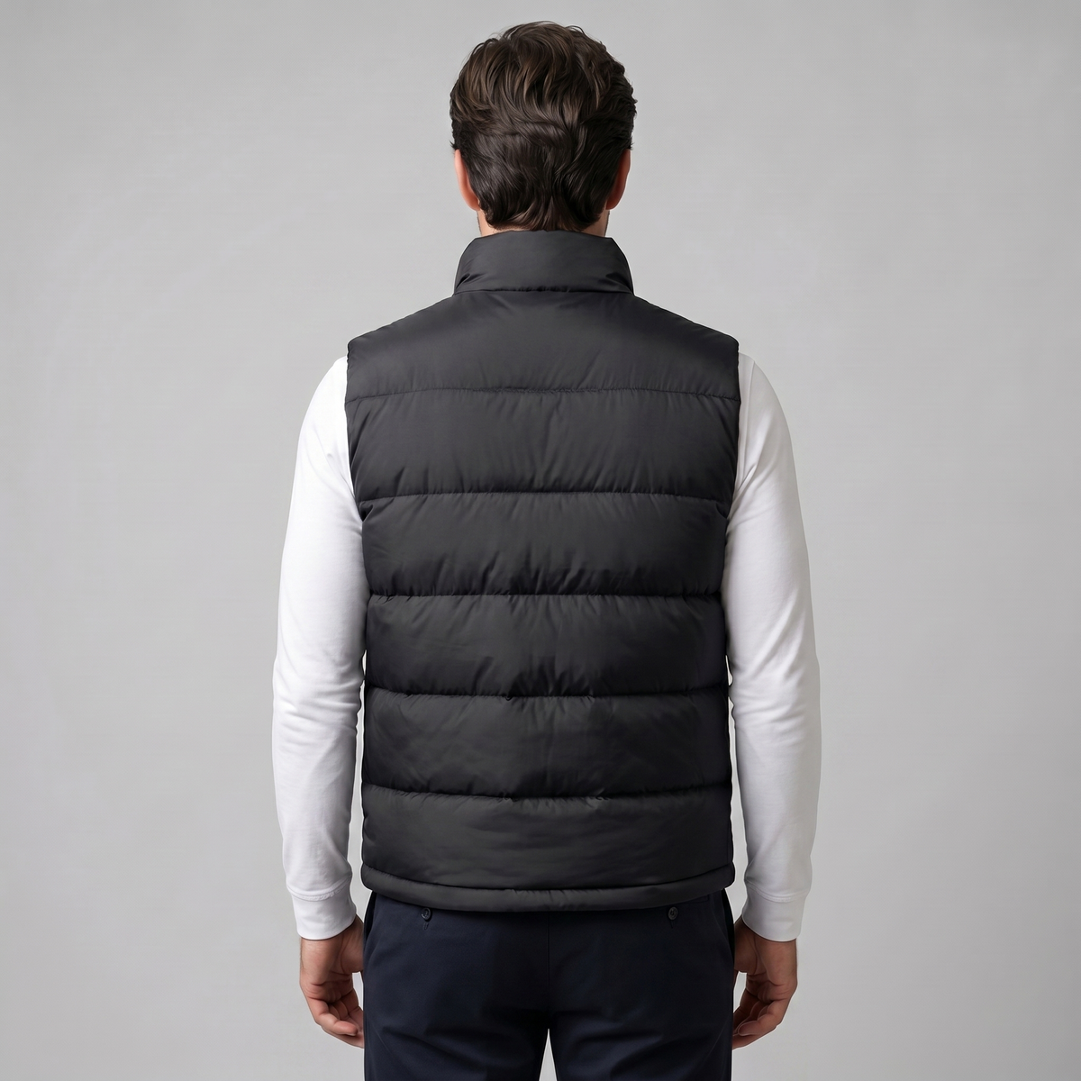 Men's Quilted Padded Gilet
