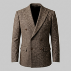 Men's Slim Fit Double-Breasted Blazer