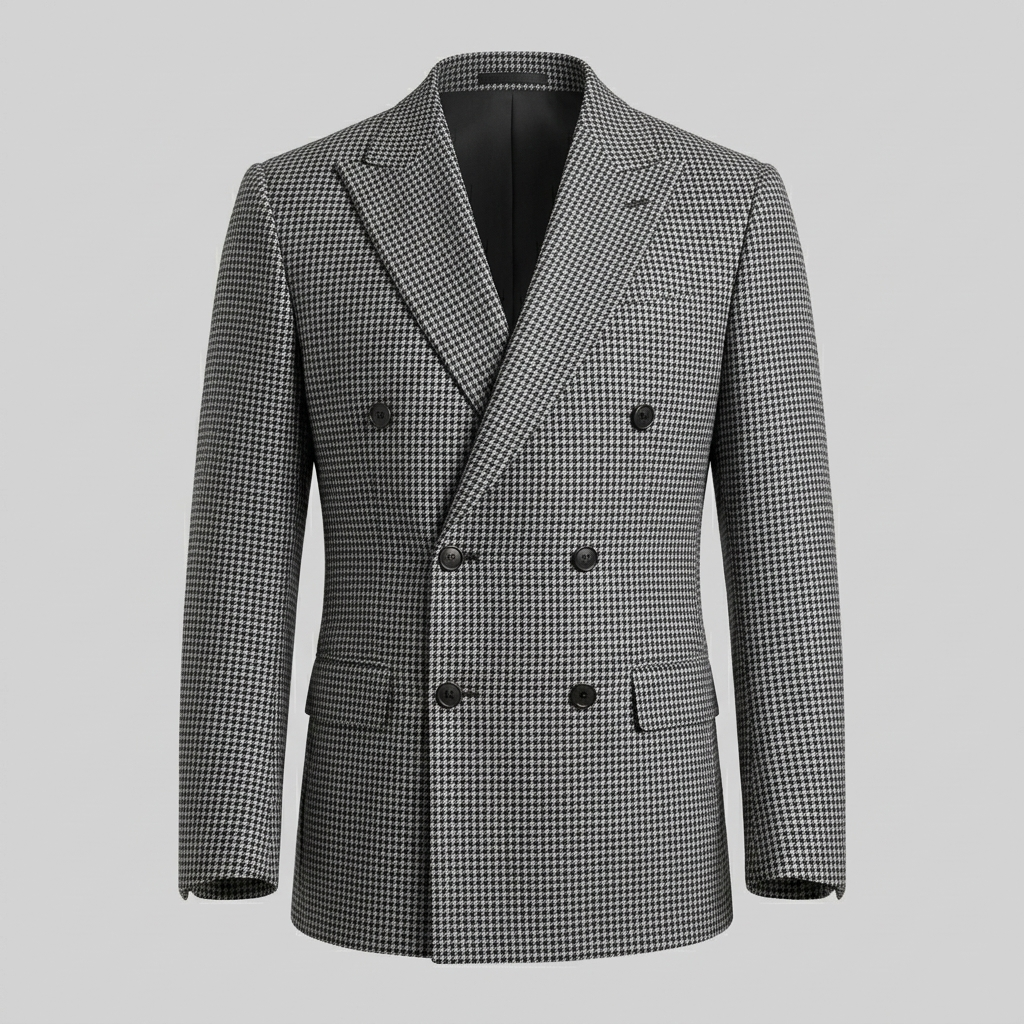 Men's Slim Fit Double-Breasted Blazer