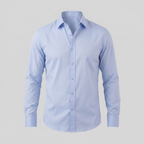 Men's Slim Fit Long-Sleeve Dress Shirt