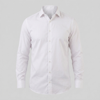 Men's Slim Fit Long-Sleeve Dress Shirt