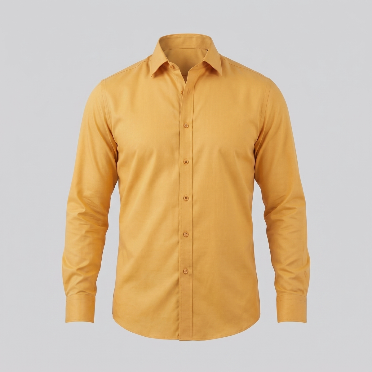 Men's Slim Fit Long-Sleeve Dress Shirt