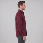 Men's Slim Fit Long-Sleeve Dress Shirt