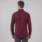 Men's Slim Fit Long-Sleeve Dress Shirt