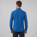 Men's Slim Fit Long-Sleeve Dress Shirt