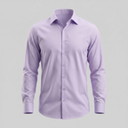 Men's Slim Fit Long-Sleeve Dress Shirt