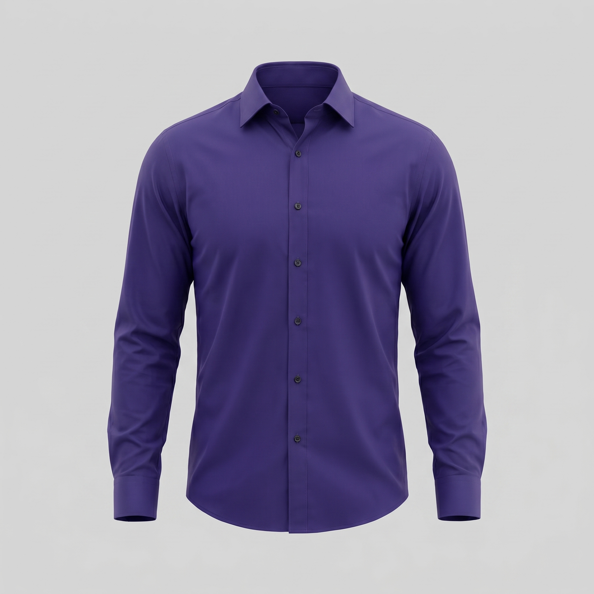 Men's Slim Fit Long-Sleeve Dress Shirt