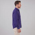 Men's Slim Fit Long-Sleeve Dress Shirt