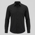 Men's Slim Fit Long-Sleeve Dress Shirt