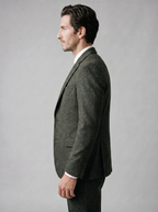 Men's Slim Fit Three-Piece Suit with Vest for Weddings