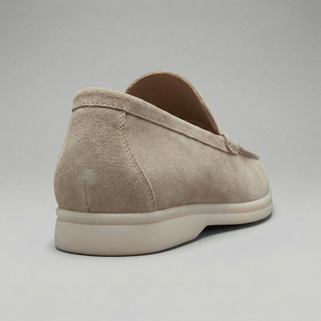 Men's Suede Slip-On Loafers