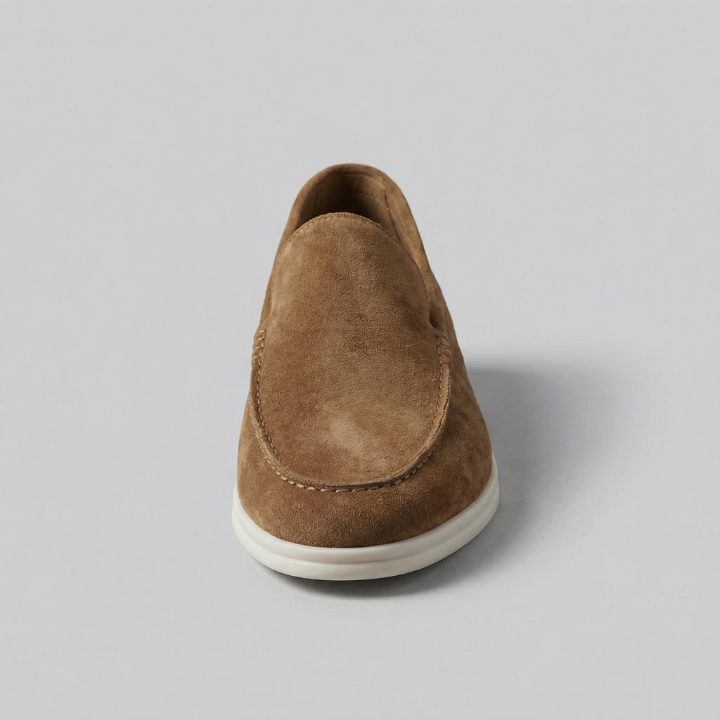 Men's Suede Slip-On Loafers