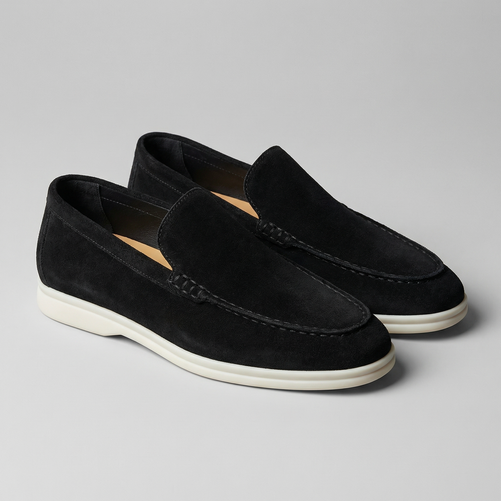 Men's Suede Slip-On Loafers