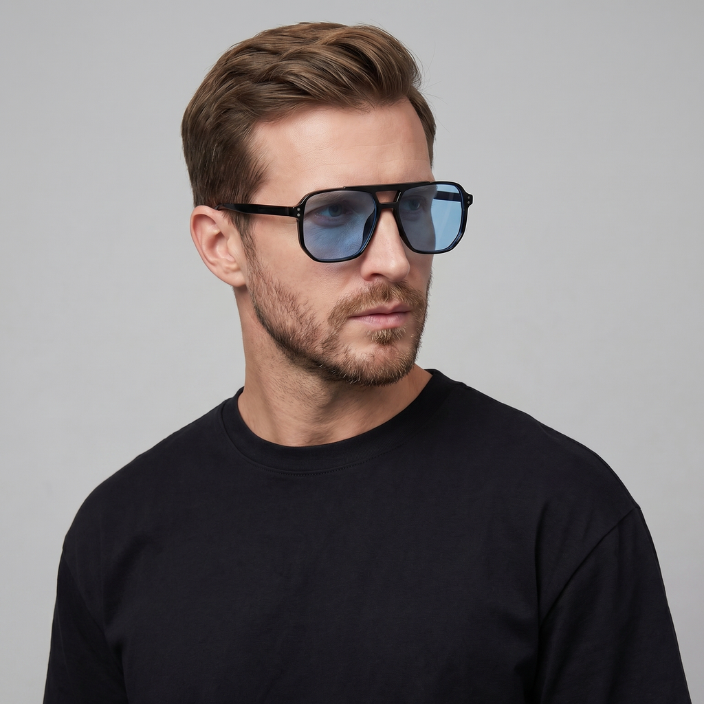 Men's Square Sunglasses