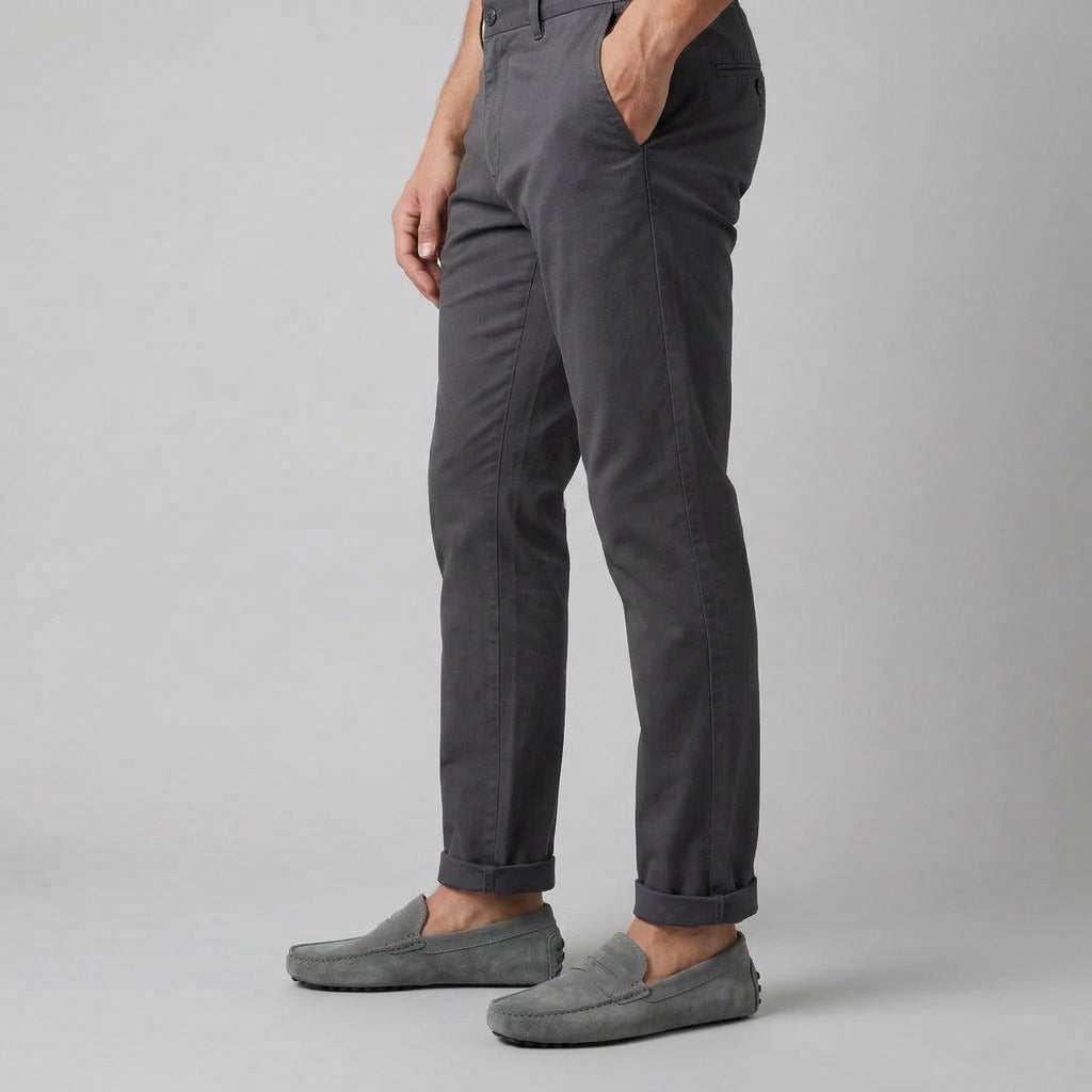 Men's Stylish Suede Penny Loafers