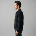 Men's Suede Harrington Bomber Jacket