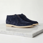 Men's Suede High Loafers