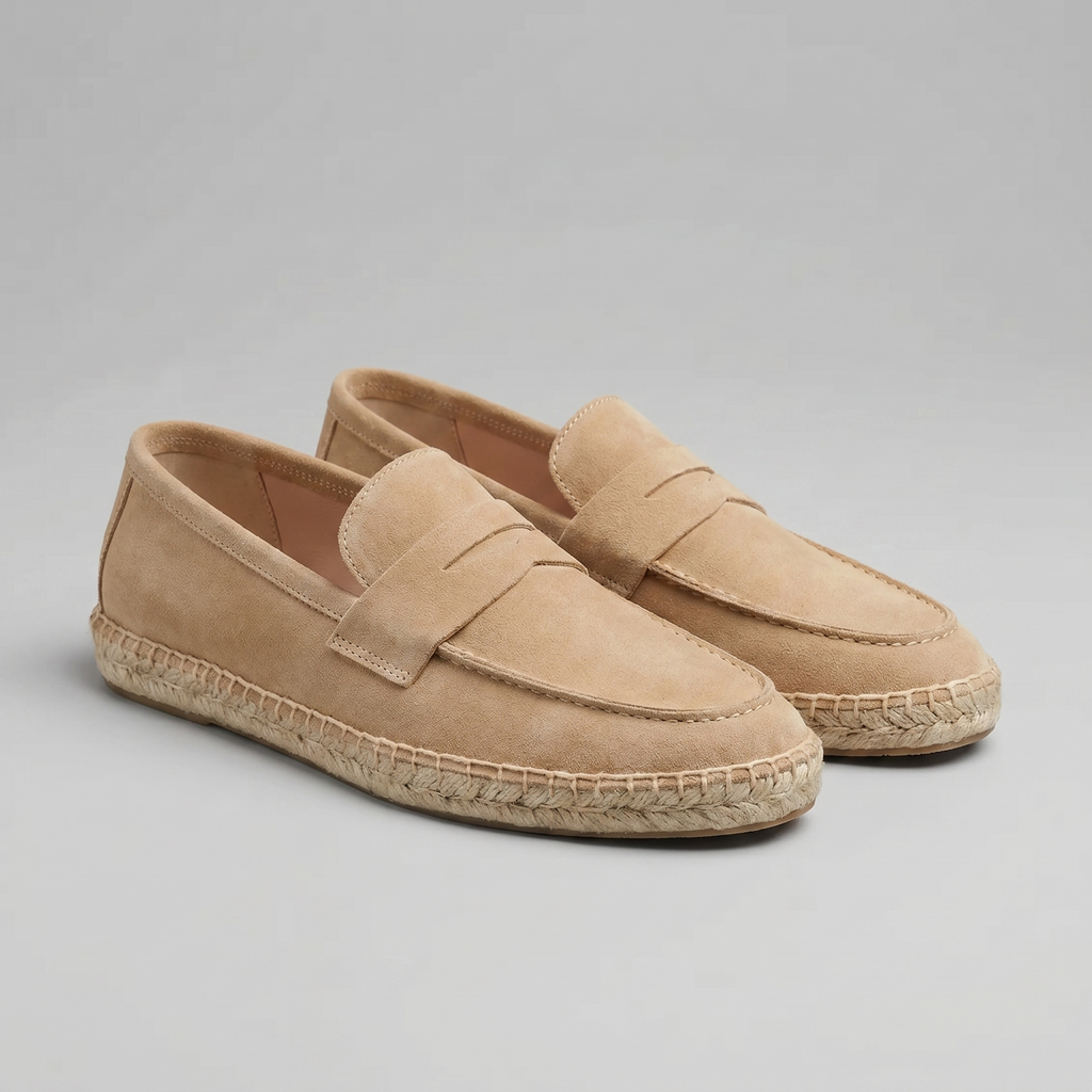 Men's Suede Holiday Loafers