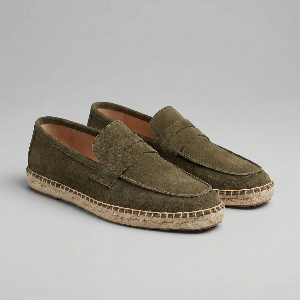 Men's Suede Holiday Loafers