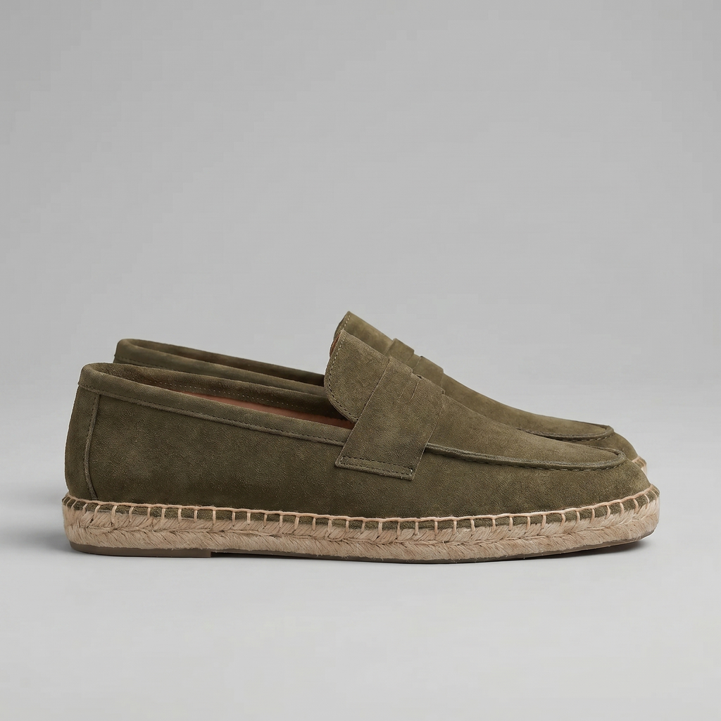 Men's Suede Holiday Loafers