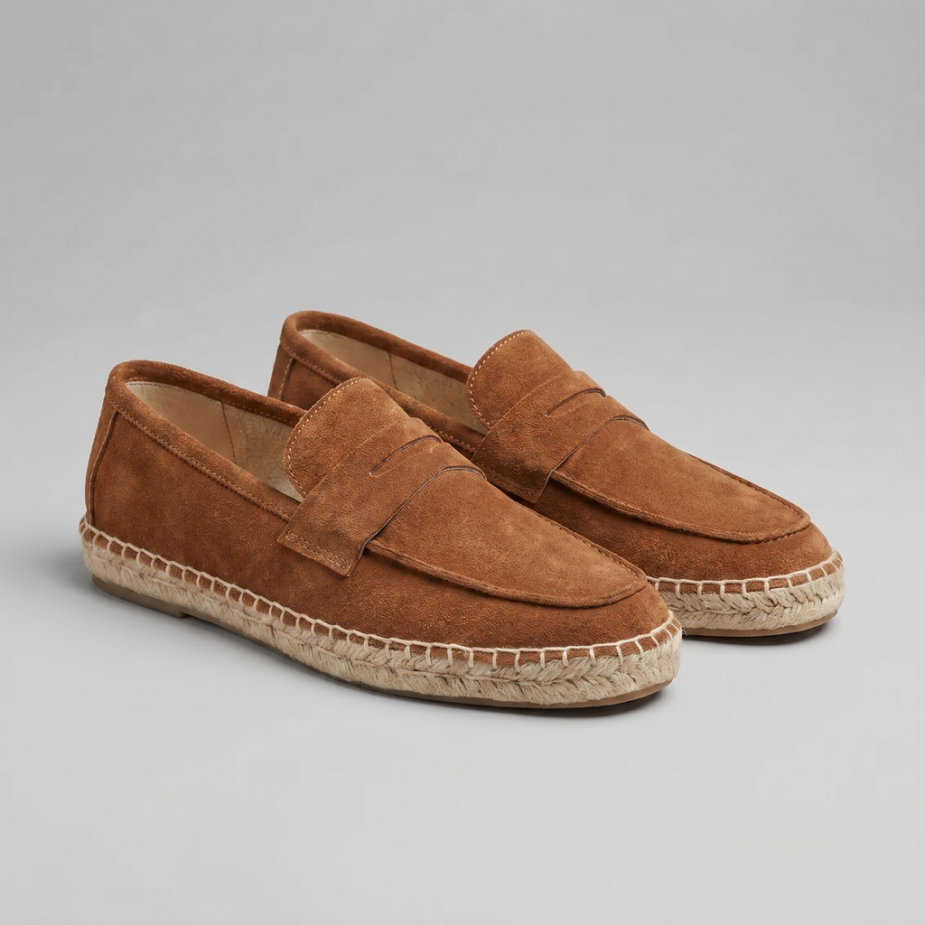 Men's Suede Holiday Loafers