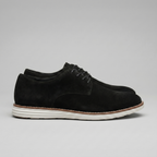 Men's Suede Lace-Up Derby Shoes