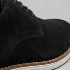 Men's Suede Lace-Up Derby Shoes
