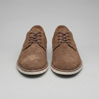 Men's Suede Lace-Up Derby Shoes