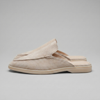 Men's Suede Backless Loafer Mules