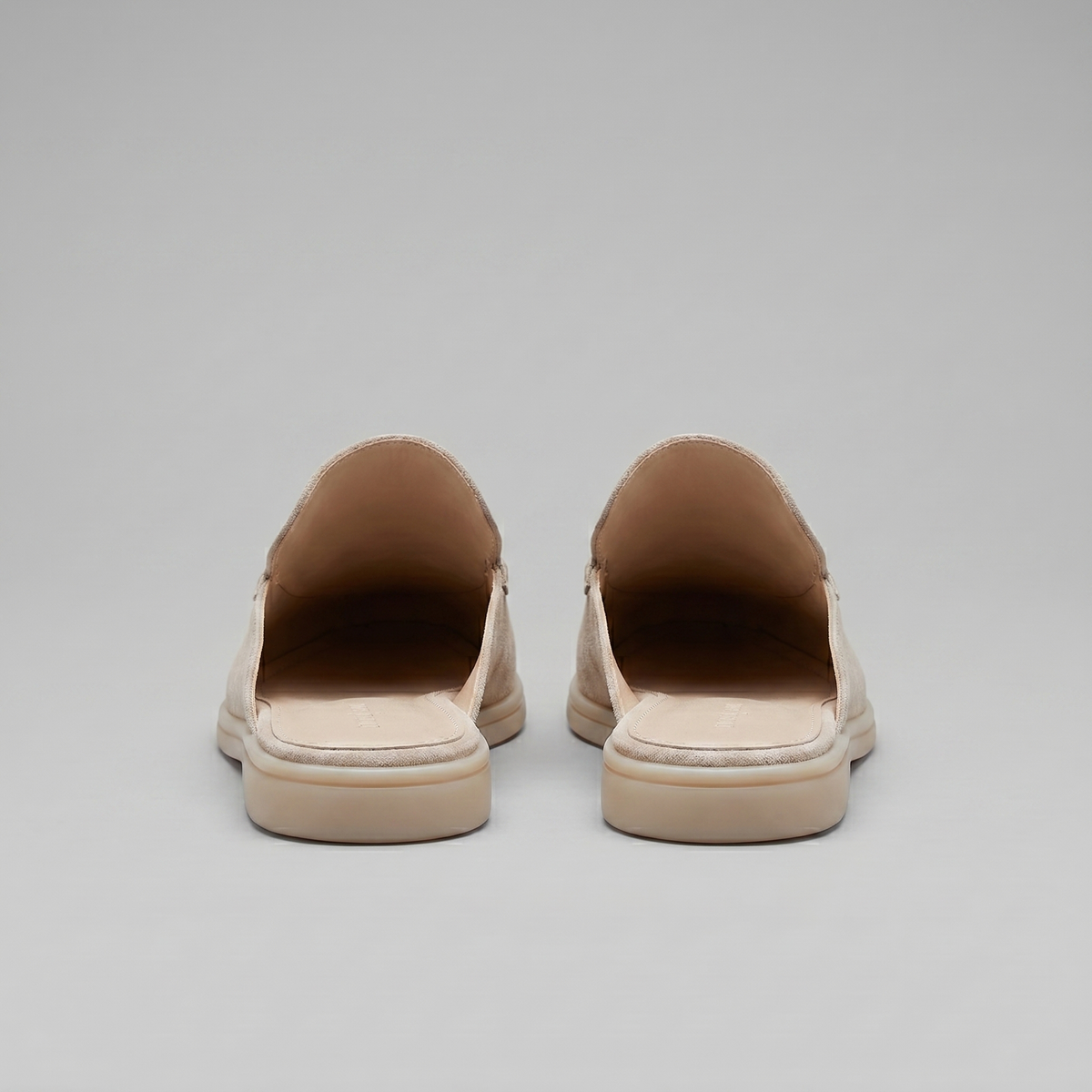 Men's Suede Backless Loafer Mules