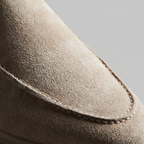 Men's Suede Backless Loafer Mules
