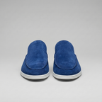 Men's Suede Backless Loafer Mules