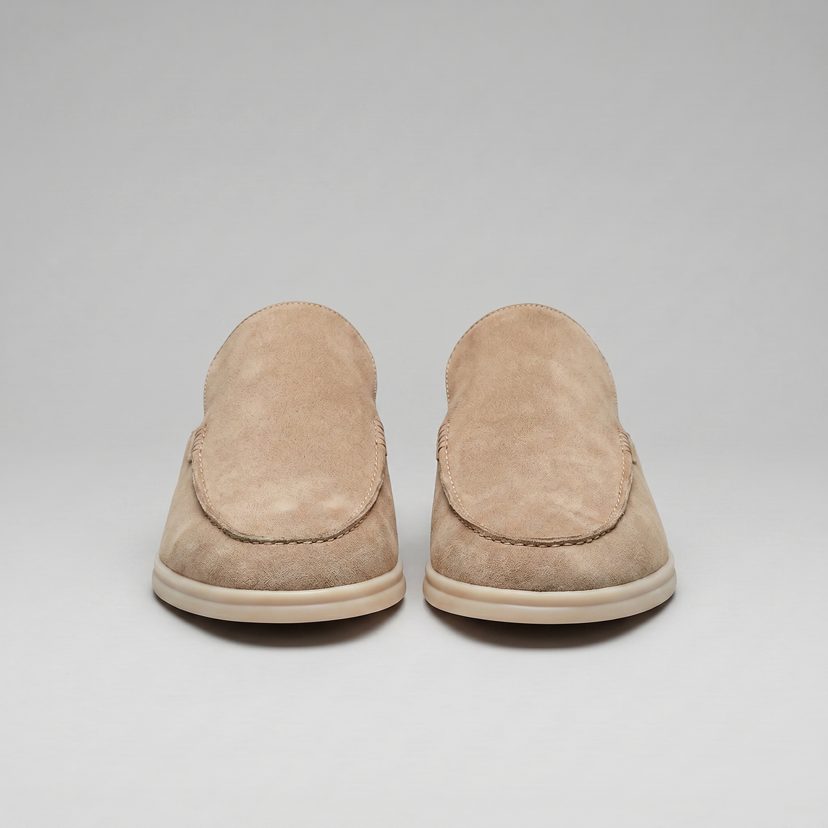 Men's Suede Backless Loafer Mules