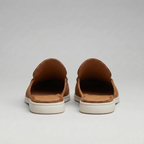 Men's Suede Backless Loafer Mules