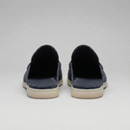 Men's Suede Backless Loafer Mules
