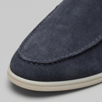 Men's Suede Backless Loafer Mules