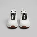 Men's Suede Panel Lace-Up Trainers