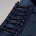 Men's Suede Panel Lace-Up Trainers