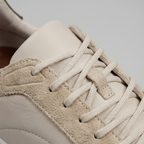 Men's Suede Panel Lace-Up Trainers