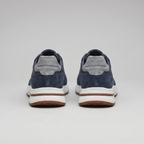 Men's Suede Panel Lace-Up Trainers