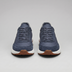 Men's Suede Panel Lace-Up Trainers