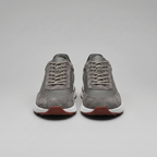 Men's Suede Panel Lace-Up Trainers