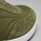 Men's Suede Panel Lace-Up Trainers