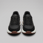 Men's Suede and Nylon Panel Trainers