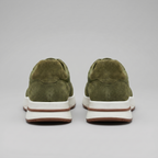 Men's Suede and Nylon Panel Trainers