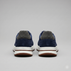 Men's Suede and Nylon Panel Trainers