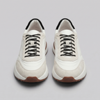 Men's Suede and Nylon Panel Trainers