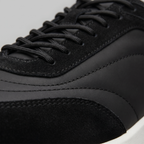 Men's Suede and Nylon Panel Trainers