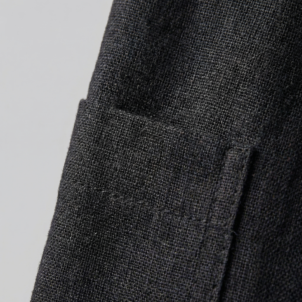 Men's Linen Blazer Jacket